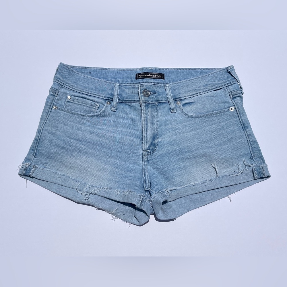 Abercrombie Light Wash Jean Shorts - Size 26 / 2